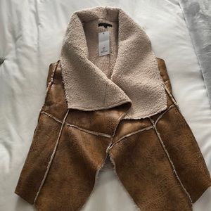 Fur Vest - New with tags!
